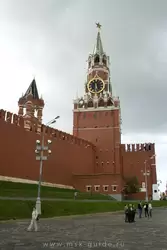 Спасская башня Московского кремля