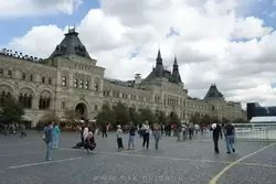 Вид на ГУМ с Красной площади